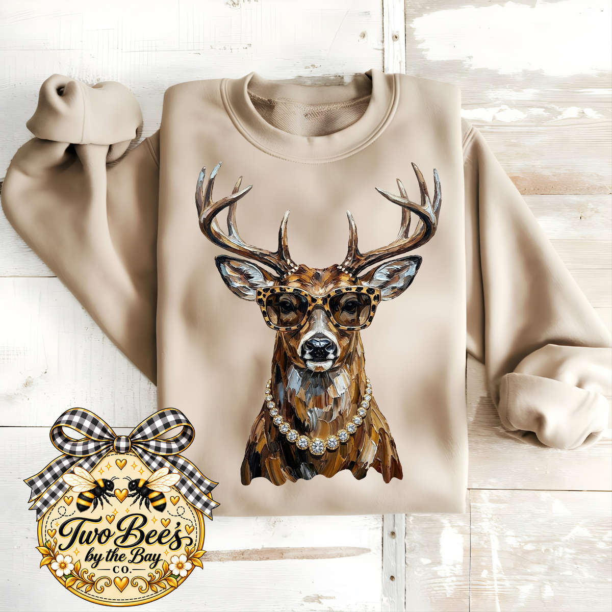 Glam Whitetail Deer