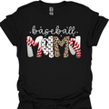 Leopard and Bows Baseball/Softball Mama