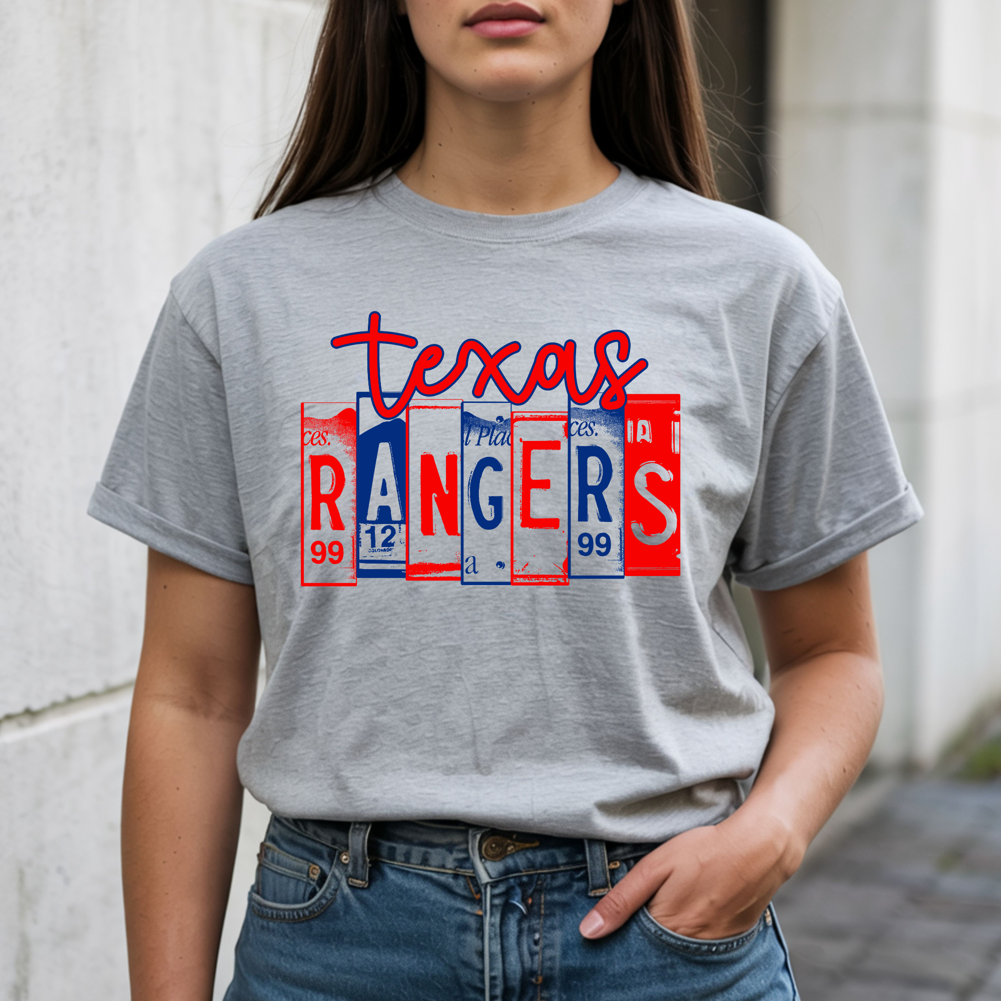 License Plate Design Houston A /Texas R