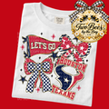 Houston Texans with Pennant and Bows