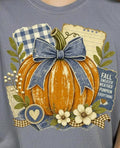 Fall Pumpkin in Blue