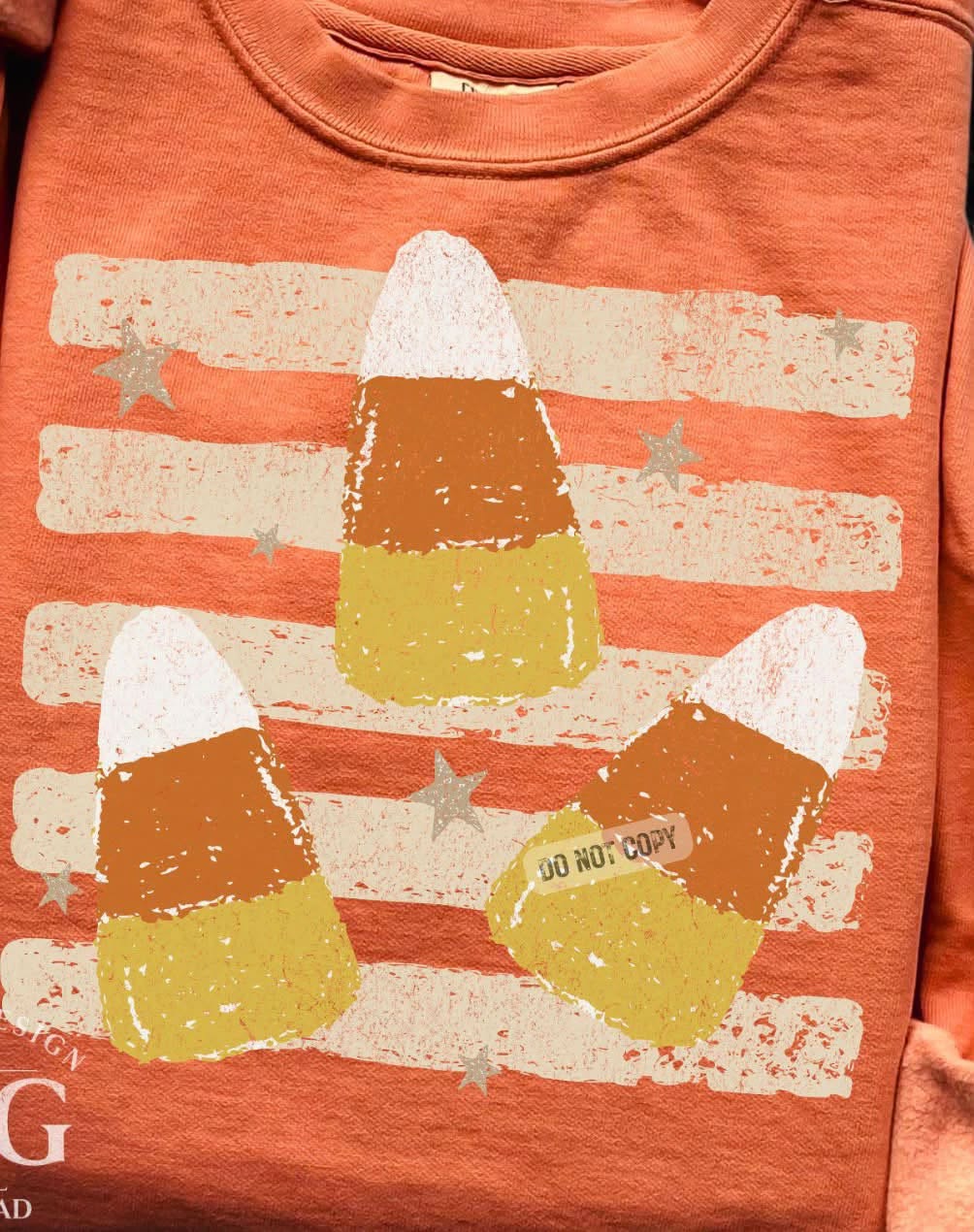 Polka Dots and Stripes Candy Corn