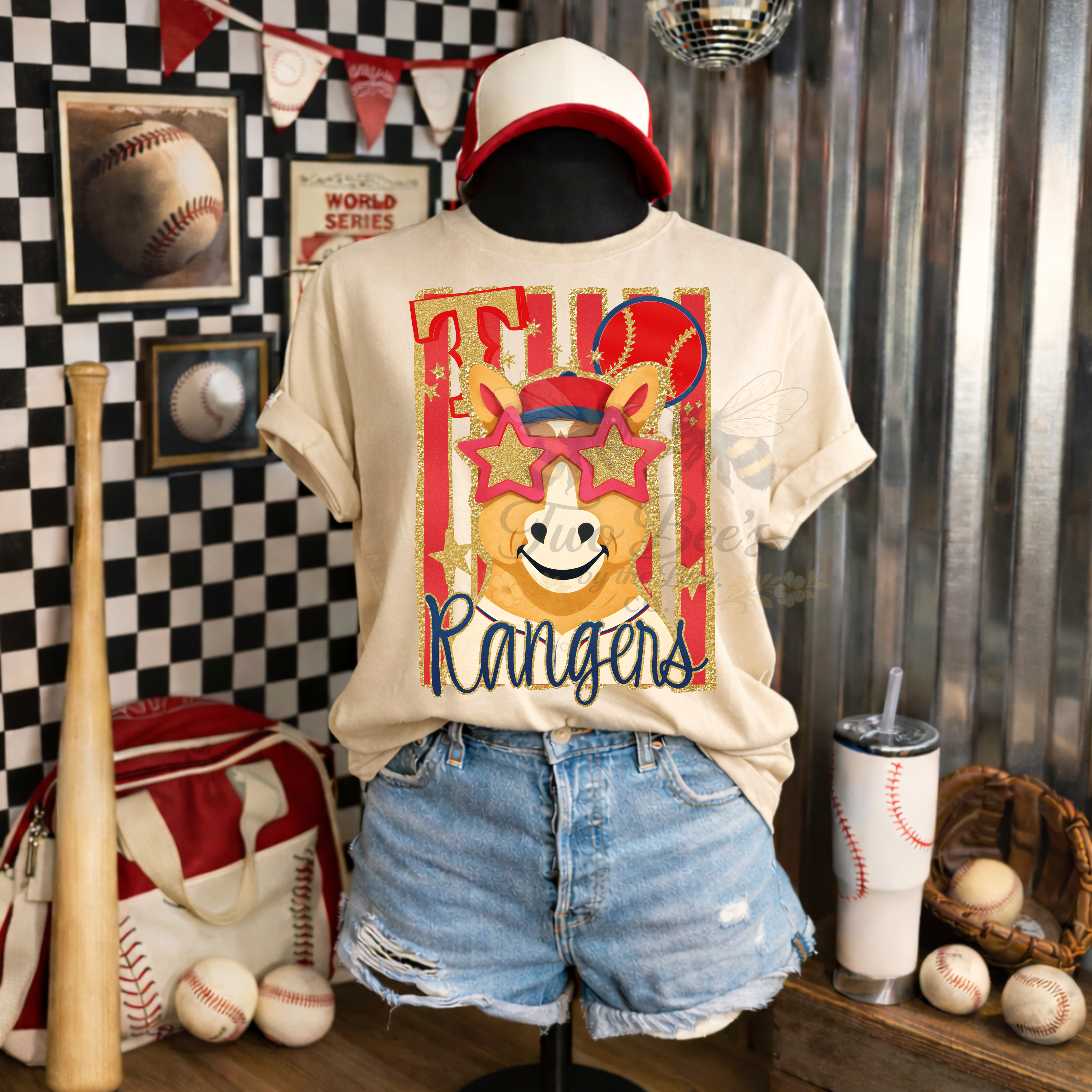 Ranger Baseball - Front Design Only