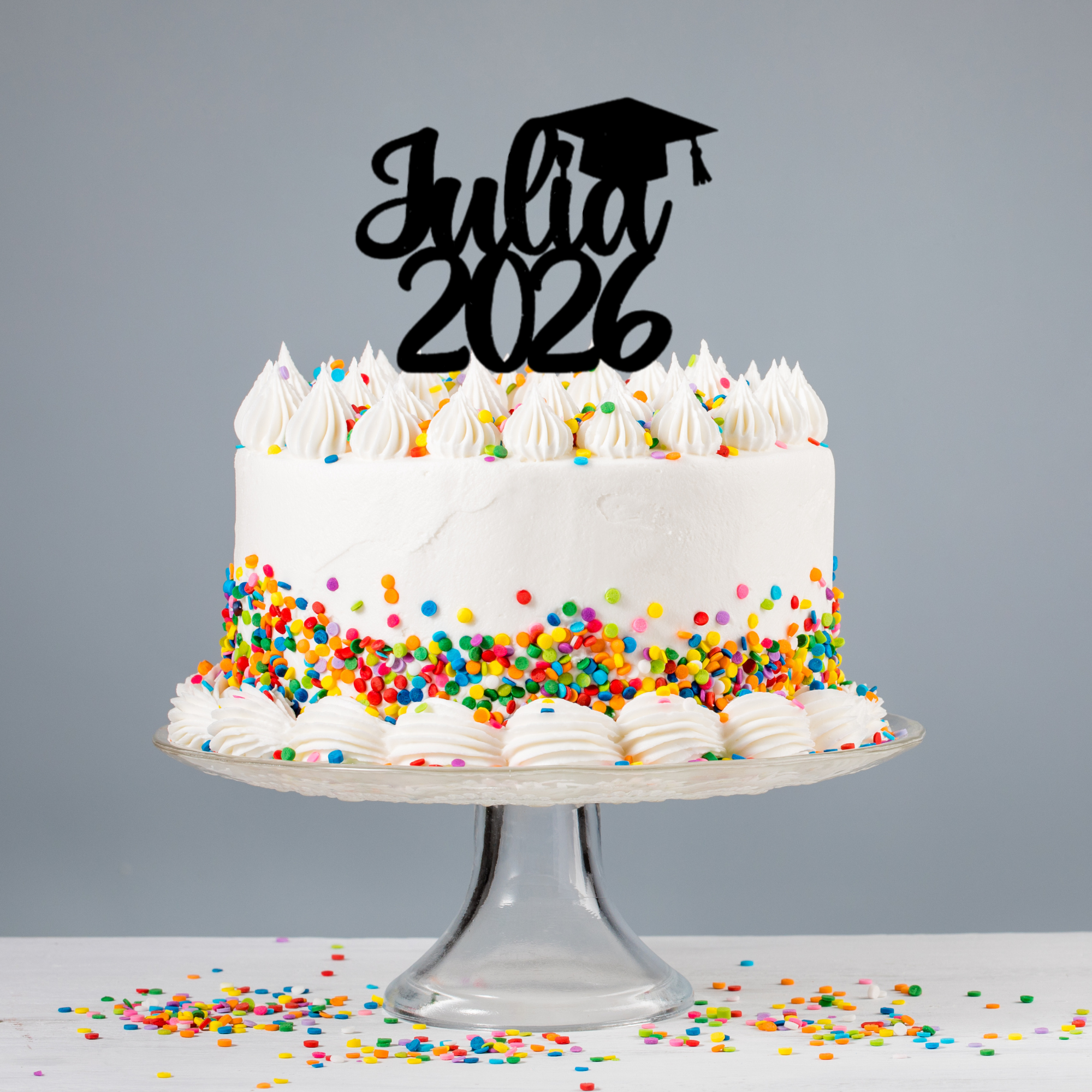 Graduation 2026 Cake Topper