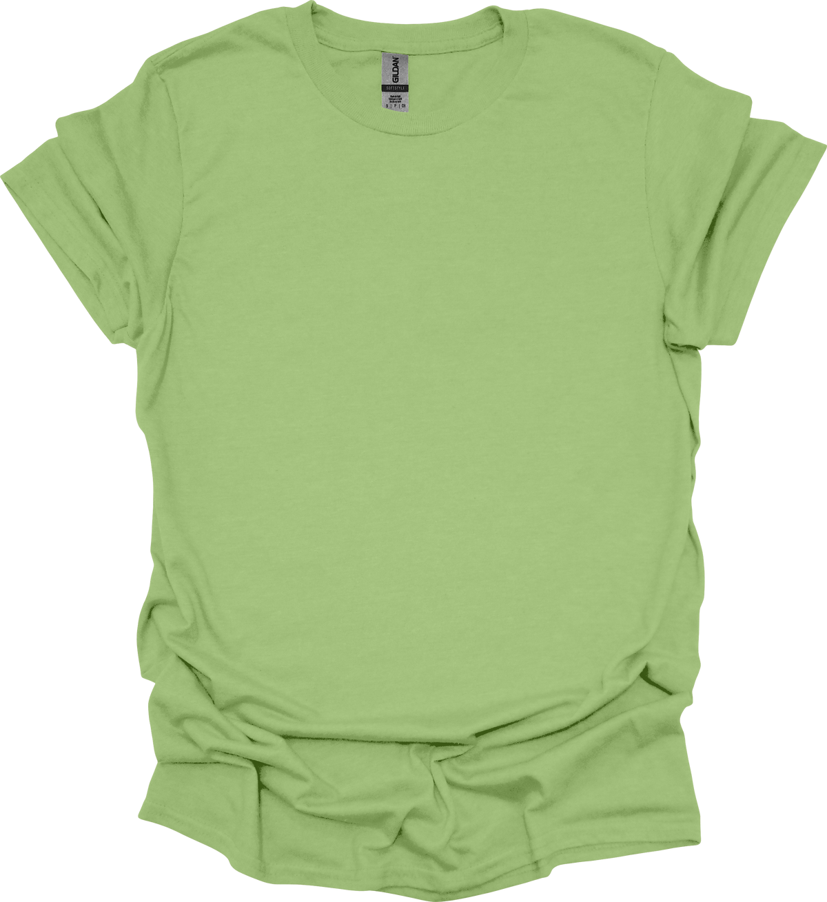 Gildan G640 - Softstyle Unisex T-Shirt Heather Kiwi