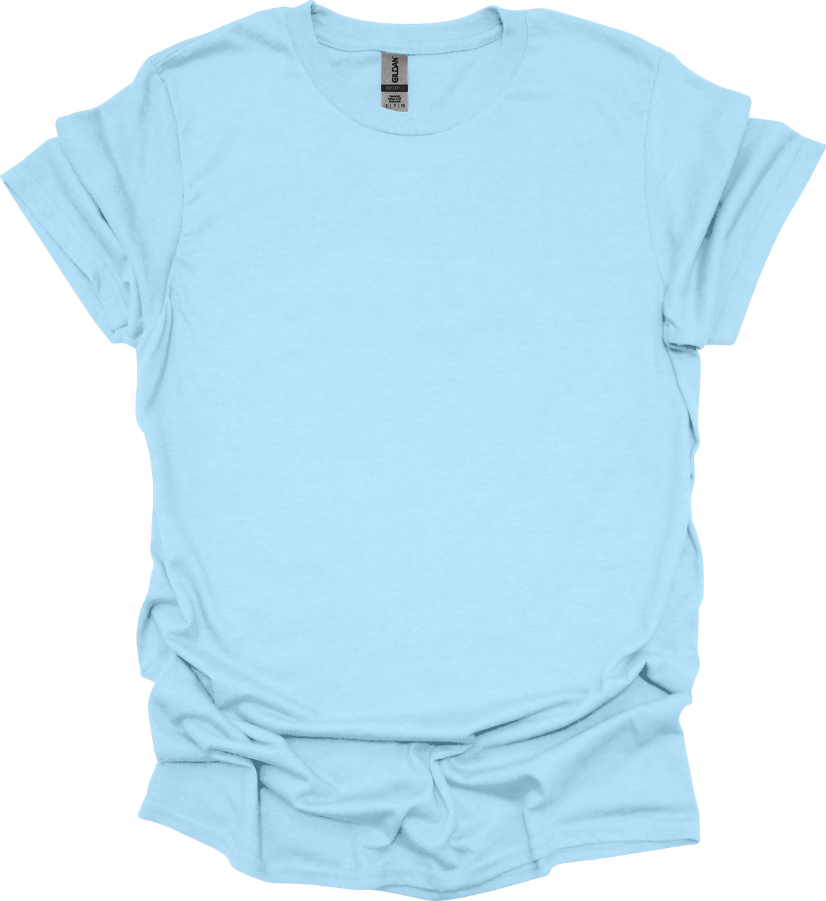 Gildan G640 - Softstyle® Unisex T-Shirt Light Blue