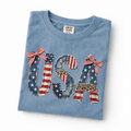 4th of July Faux Patchwork USA
