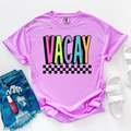 Vacay Bright Checkered